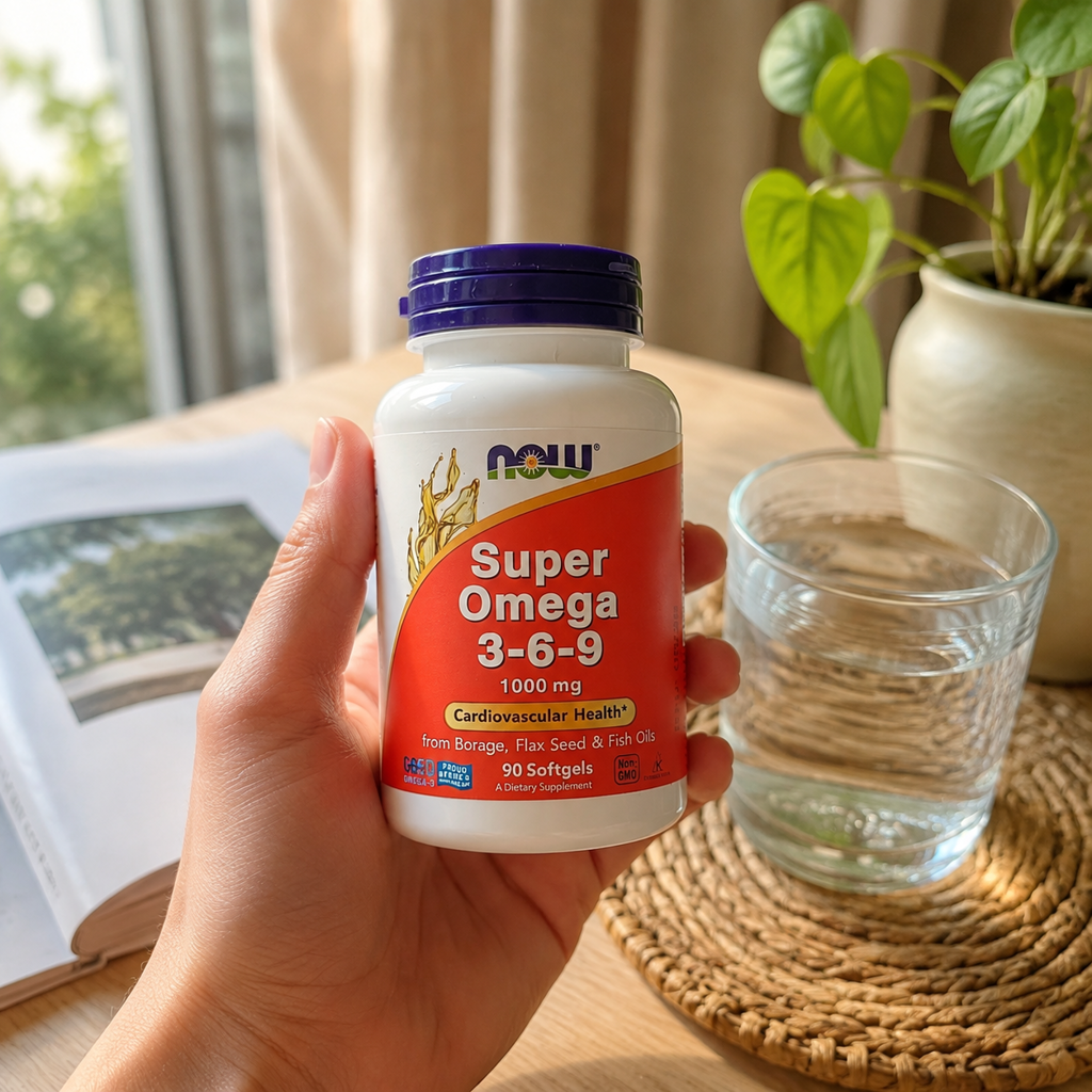 سافت‌ژل سوپر امگا ۳-۶-۹ ناو فودز ۹۰ عددی اصل (NOW Foods Super Omega 3-6-9)
