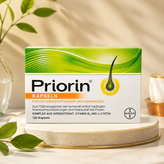 کپسول ضد ریزش و تقویت رشد مو پریورین بایر آلمان (Priorin) - بسته ۱۲۰ عددی
